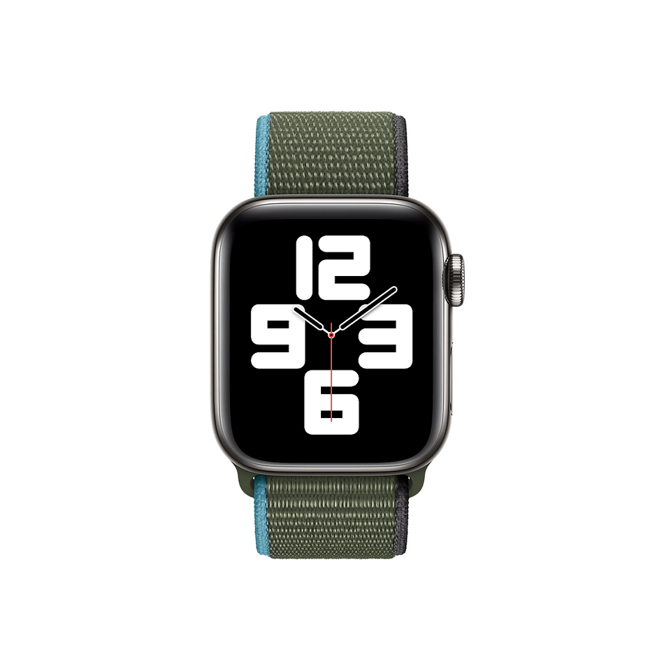 Ремінець для Apple Watch 40mm Inverness Green Sport Loop (MYA12ZM/A)