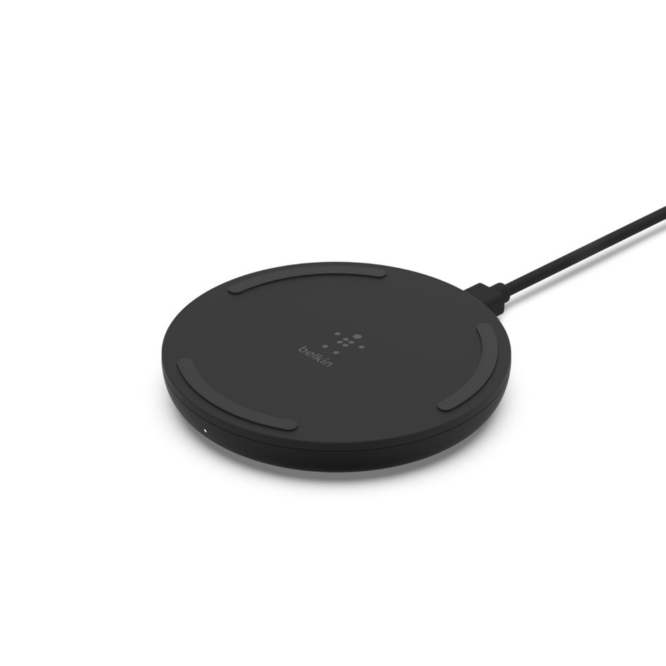 БЗУ Belkin Pad Wireless Charging Qi, 10W, (Black) (WIA001BTBK)