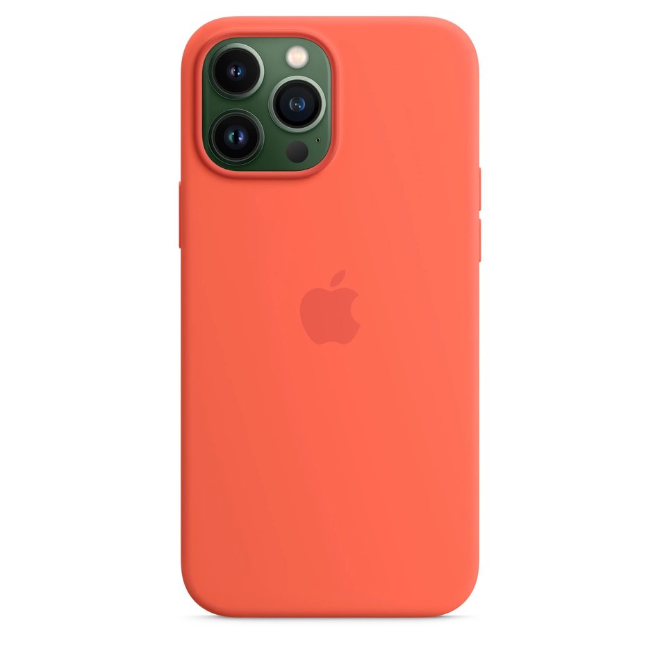 Чехол для iPhone 13 Pro Max Apple Silicone Case with Magsafe (Nectarine) MN6D3