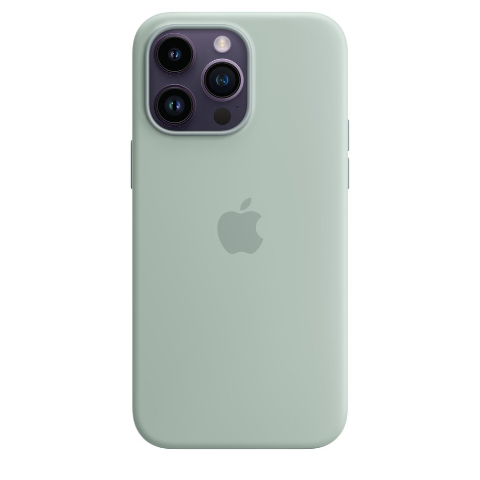 Чохол для iPhone 14 Pro Max OEM+ Silicone Case wih MagSafe (Succulent)