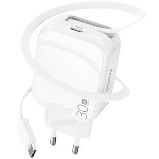 МЗП Proove Fixtape GaN Type-C 30W (White) (WCFP30010202)