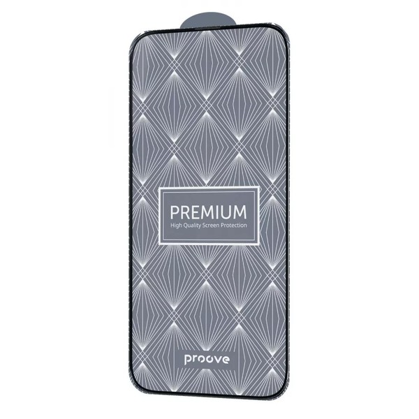 Захисне скло для iPhone 15 Pro Max Proove Premium (Black) PGPPMI15PM01