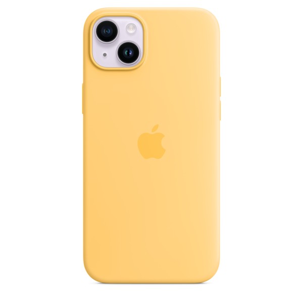 Чехол для iPhone 14 Plus OEM+ Silicone Case wih MagSafe (Sun Glow)