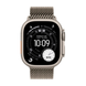 Apple Watch Ultra 3 GPS + Cellular 49mm Natural Tit. Case w. Natural Tit. Milanese Loop - Large (MF0E4)