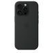 Чохол для iPhone 16 Pro Silicone Case with MagSafe (Black) (MYYJ3)