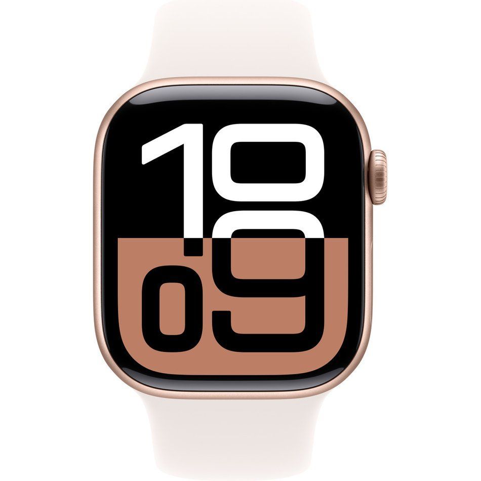 Б/У Apple Watch Series 10 GPS 42mm Rose Gold Alu. Case w. Light Blush Sport Band