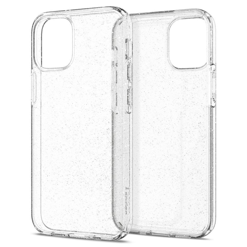 Чехол для iPhone 12 mini Spigen Liquid Crystal Glitter (Crystal Quartz) ACS01741