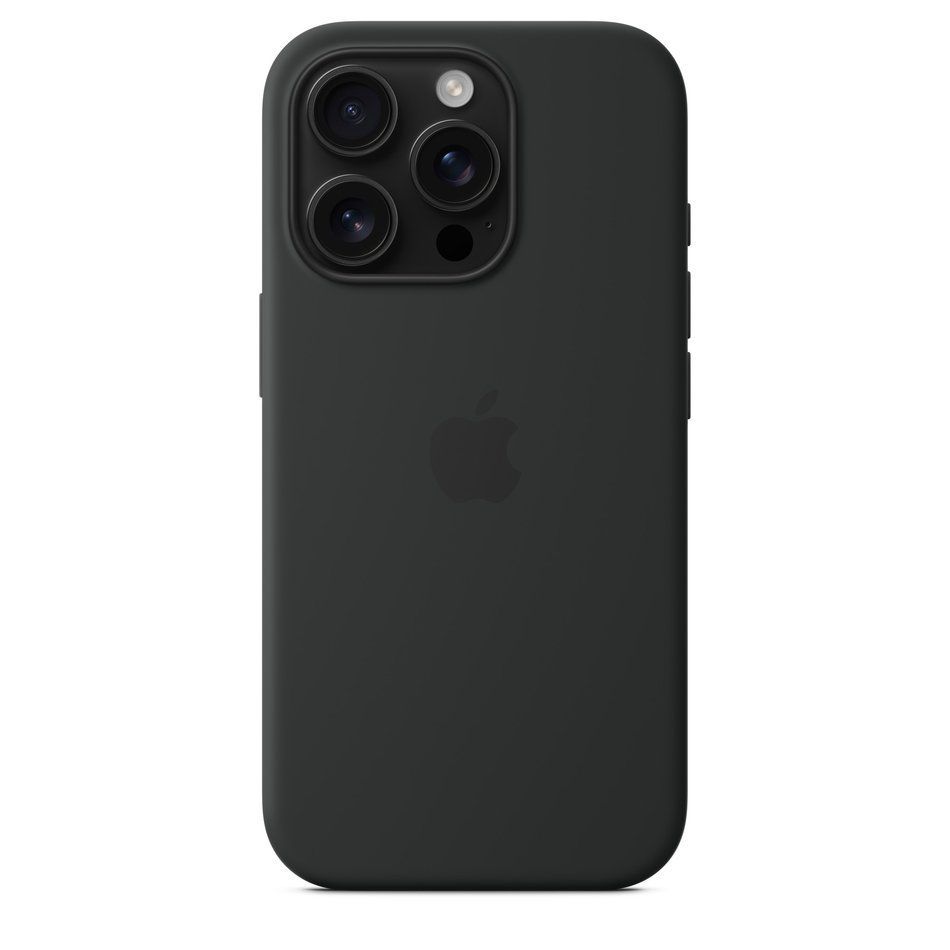 Чохол для iPhone 16 Pro Silicone Case with MagSafe (Black) (MYYJ3)