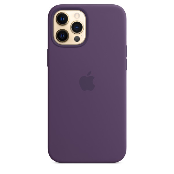 Чехол для iPhone 12 Pro Max OEM+ Silicone Case with Magsafe ( Amethyst )