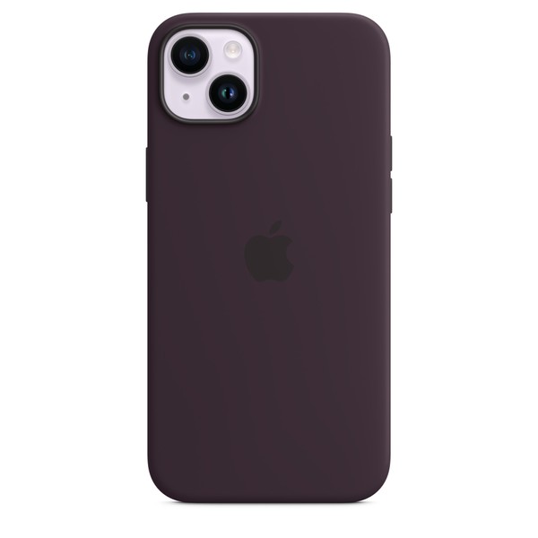 Чехол для iPhone 14 Plus OEM+ Silicone Case wih MagSafe (Elderberry)
