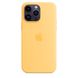 Чохол для iPhone 14 Pro Max Apple Silicone Case with MagSafe - Sunglow (MPU03) UA