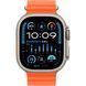 Б/У Apple Watch Ultra 2 GPS + Cellular 49mm Titanium Case with Orange Ocean Band
