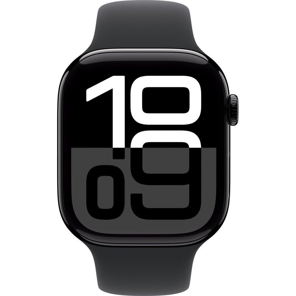 Б/У Apple Watch Series 10 GPS 46mm Jet Black Alu. Case w. Black Sport Band