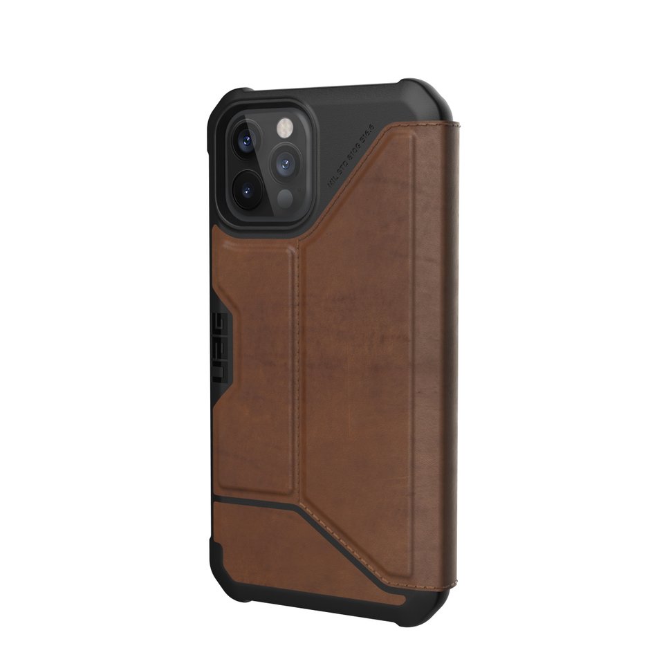 Чехол для iPhone 12 / 12 Pro UAG Metropolis (Leather Brown) 112356118380