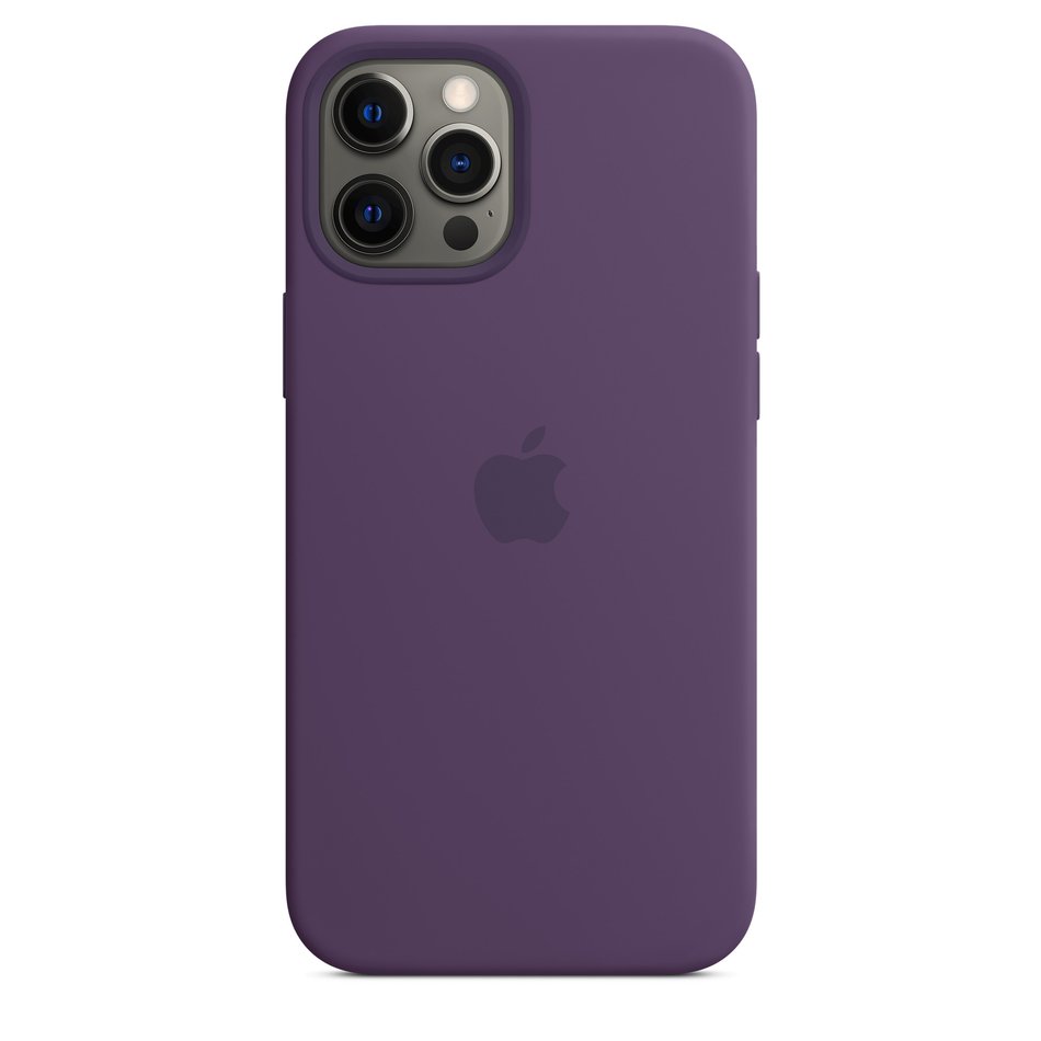 Чохол для iPhone 12 Pro Max OEM+ Silicone Case with Magsafe ( Amethyst )