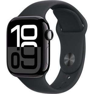 Б/У Apple Watch Series 10 GPS 42mm Jet Black Alu. Case w. Black Sport Band