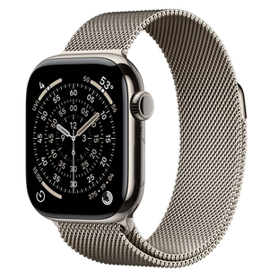 Б/У Apple Watch Series 11 GPS + Cellular 42mm Natural Tit. Case w. Natural Milanese Loop