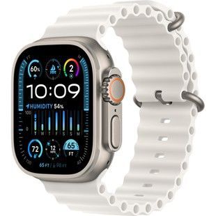 Б/У Apple Watch Ultra 2 GPS + Cellular 49mm Titanium Case with White Ocean Band