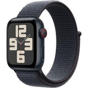 Apple Watch SE 2 GPS + Cellular 40mm Midnight Aluminium Case w. Ink Sport Loop (MXFQ3/MXGA3)