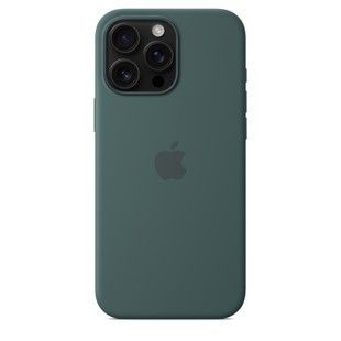 Чохол для iPhone 16 Pro Max Silicone Case with MagSafe (Lake Green) (MA7V4)