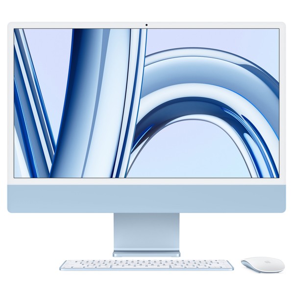 Apple iMac 24" M3 8CPU/8GPU 8/256Gb Blue (MQRC3) UA