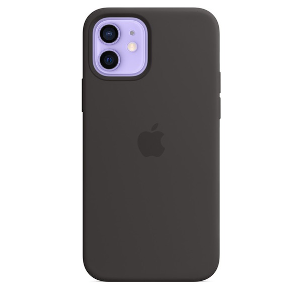 Чохол для iPhone 12 Pro OEM+ Silicone Case with Magsafe ( Black )