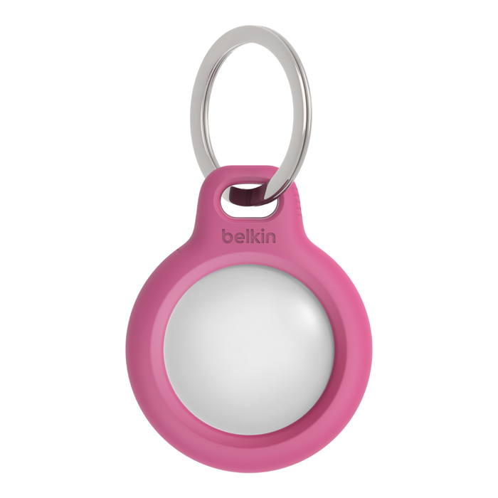 Чохол для AirTag BELKIN Secure Holder with Key Ring AirTag Pink (F8W973BTPNK)