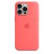 Чехол для iPhone 15 Pro Max Apple Silicone Case with MagSafe - Guava (MT1V3)