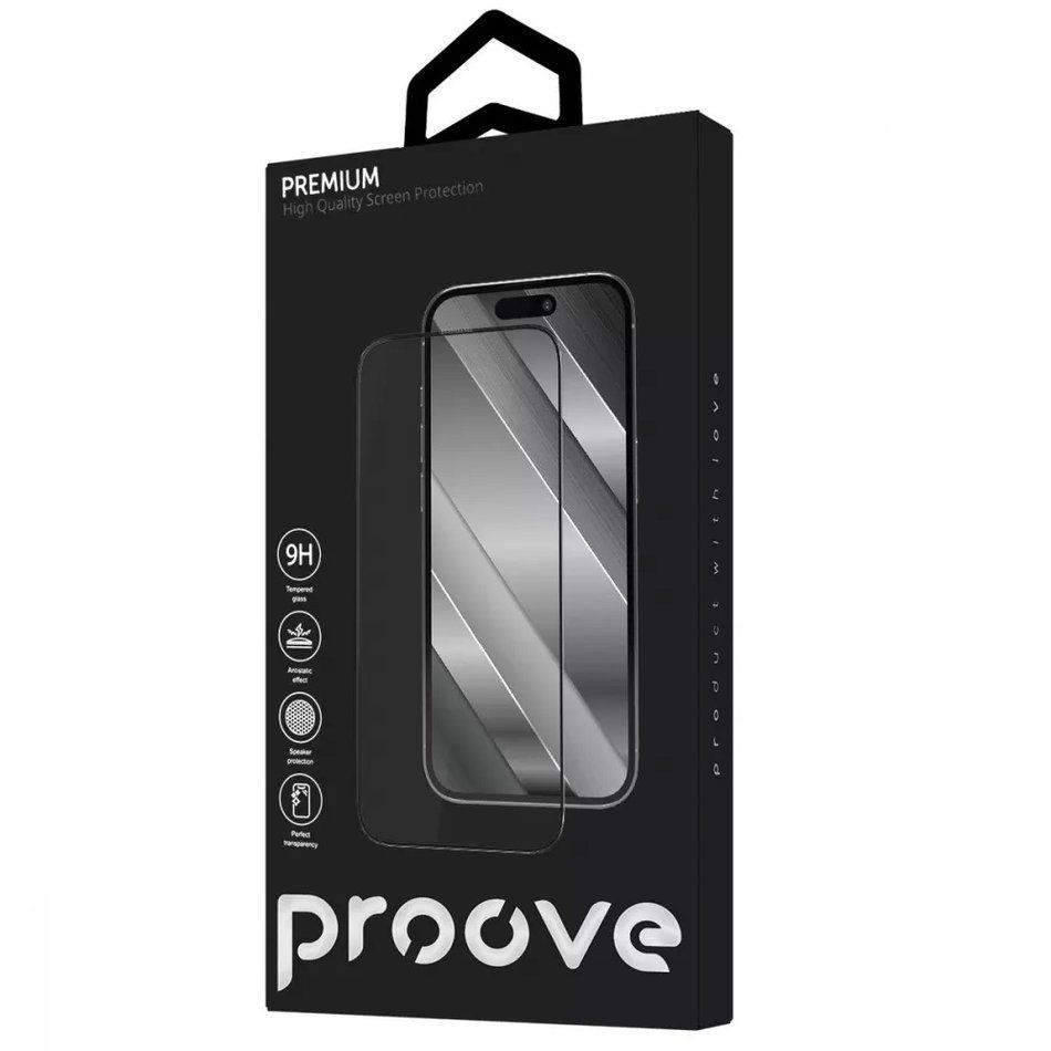 Защитное стекло для iPhone Xr/11 Proove Premium (Black) PGPPMI110001