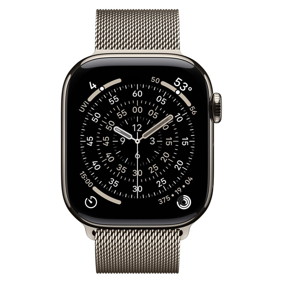 Б/У Apple Watch Series 11 GPS + Cellular 42mm Natural Tit. Case w. Natural Milanese Loop