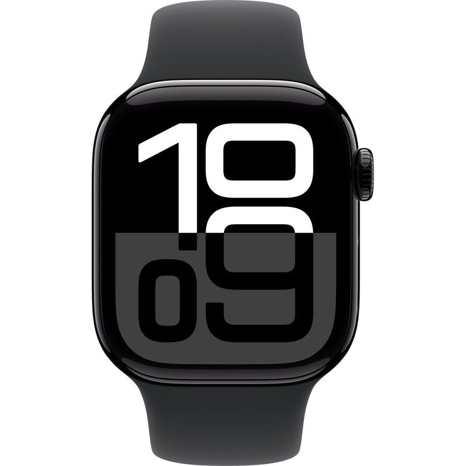 Б/У Apple Watch Series 10 GPS 42mm Jet Black Alu. Case w. Black Sport Band