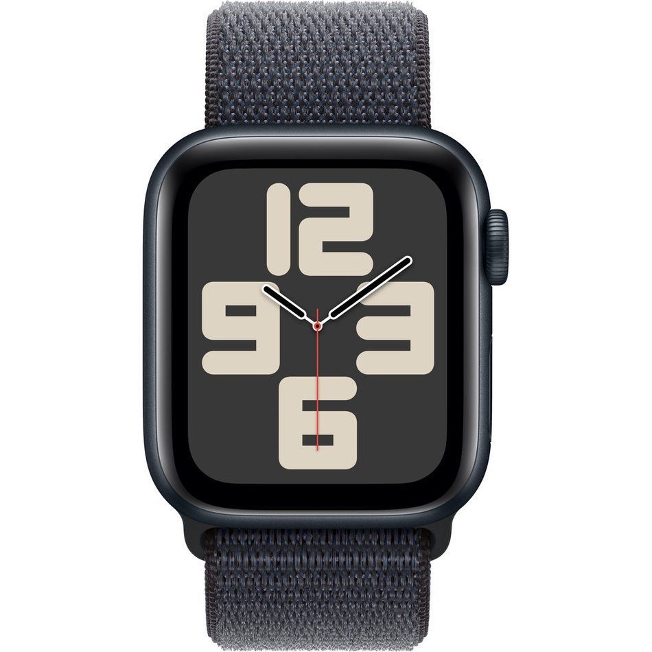 Apple Watch SE 2 GPS + Cellular 40mm Midnight Aluminium Case w. Ink Sport Loop (MXFQ3/MXGA3)