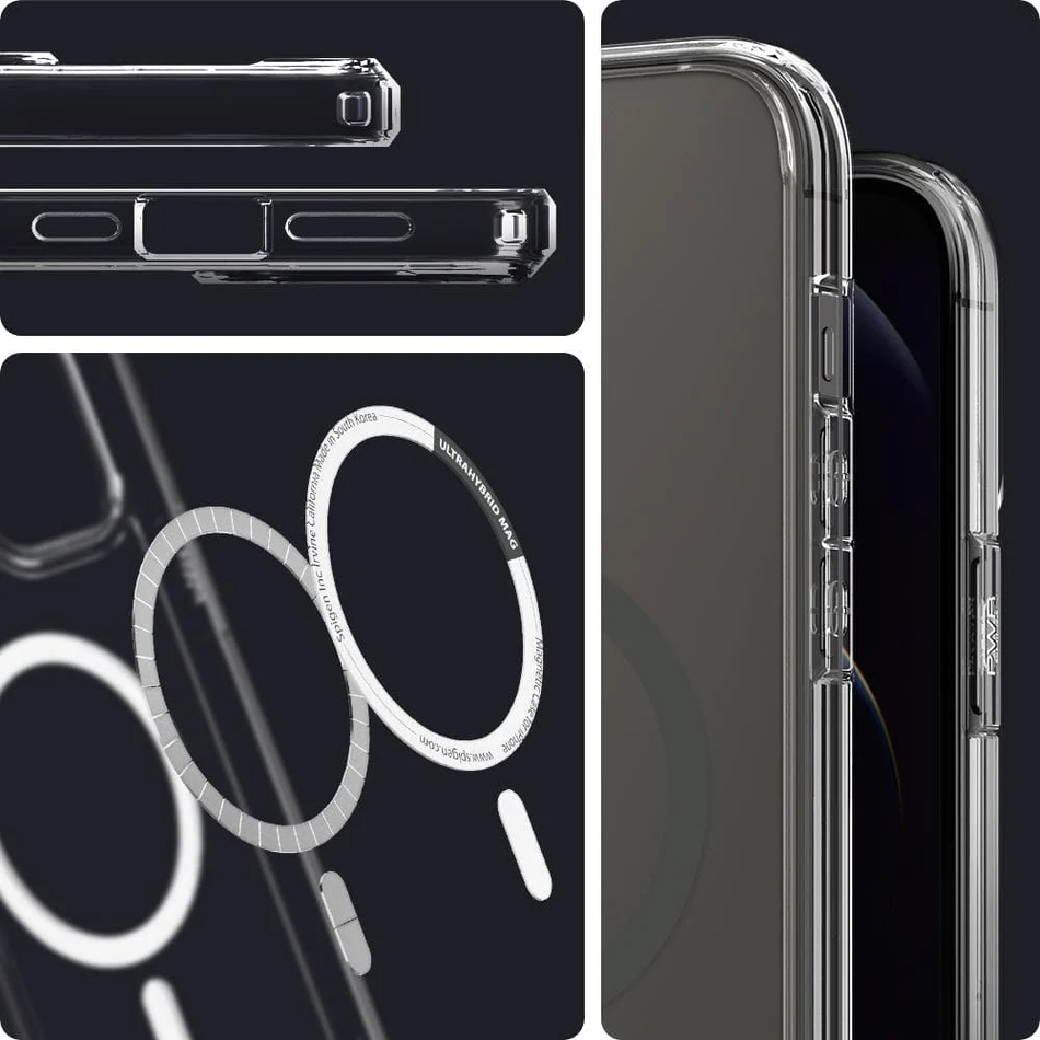 Чехол для iPhone 12 Pro Max Spigen Ultra Hybrid MagSafe Graphite (ACS02623)