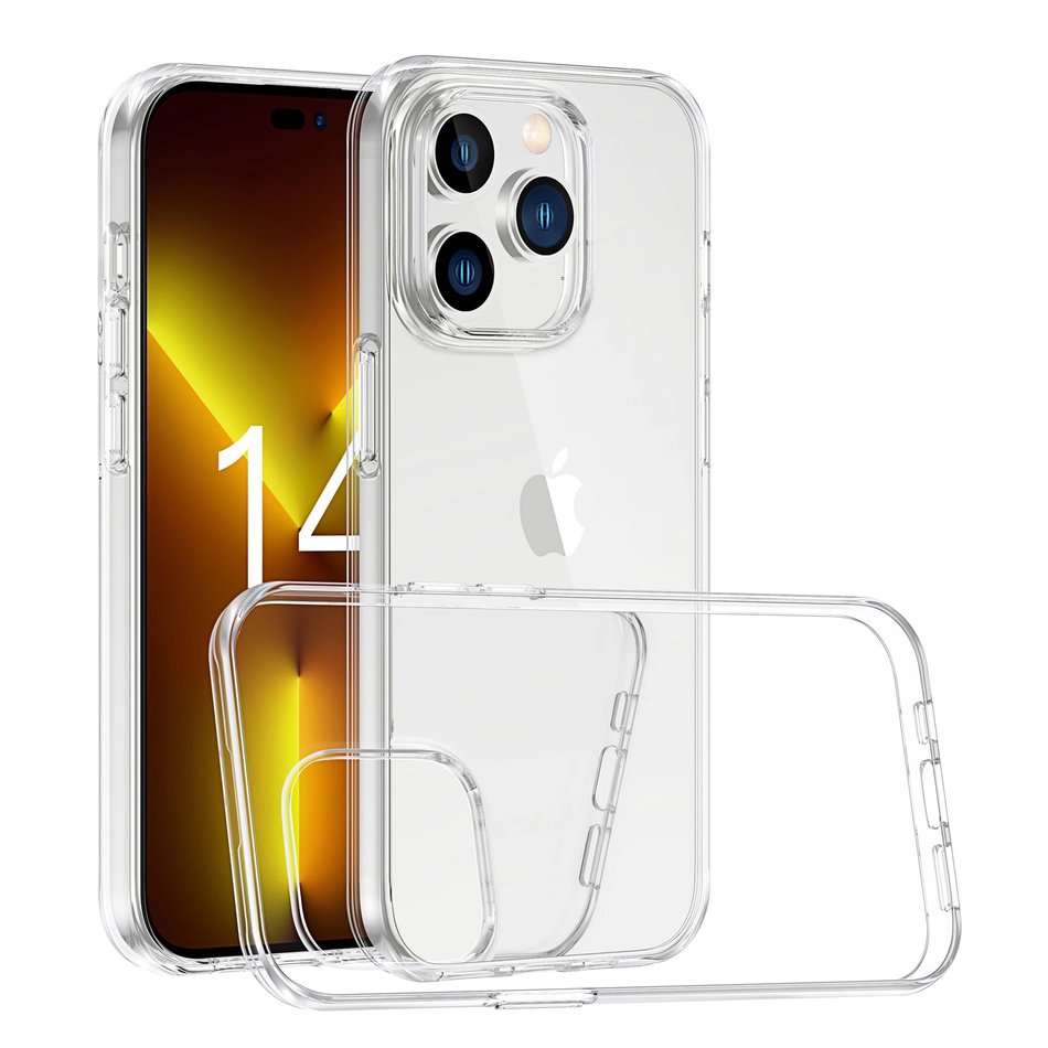 Чохол для iPhone 14 Pro Max Mutural Qintou series TPU Case (Transparent)