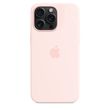 Чехол для iPhone 15 Pro Max Apple Silicone Case with MagSafe - Light Pink (MT1U3)