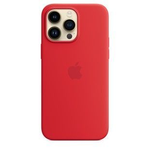 Чехол для iPhone 14 Pro Max Apple Silicone Case with MagSafe - Red (MPTR3) UA