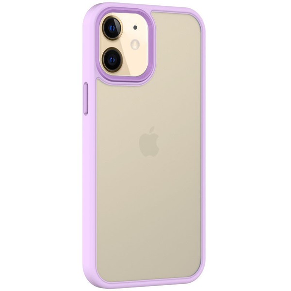 Чехол для iPhone 11 Metal Buttons ( Lilac )