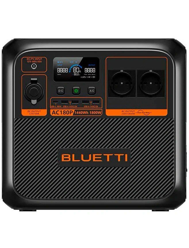 Зарядна станція Bluetti AC180P 1800W 1440Wh EU