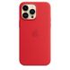 Чехол для iPhone 14 Pro Max Apple Silicone Case with MagSafe - Red (MPTR3) UA