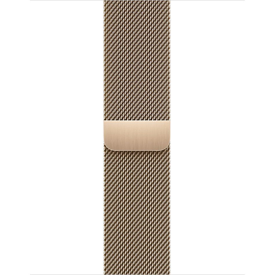 Б/У Apple Watch Series 9 GPS + Cellular 41mm Gold S. Steel Case w. Gold Milanese Loop