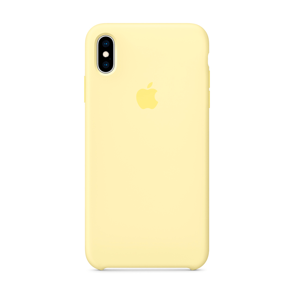 Чехол для iPhone Xs Max OEM Silicone Case ( Mellow Yellow )