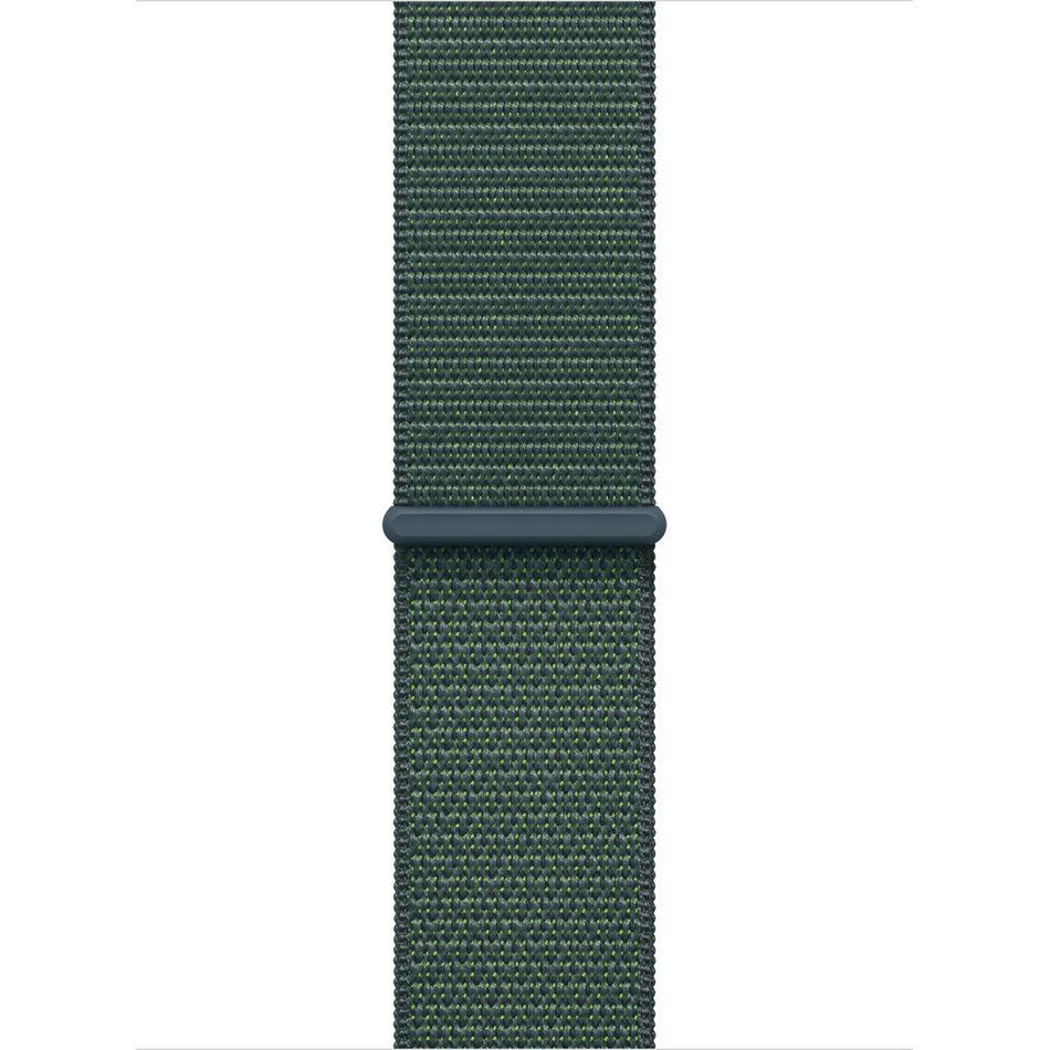 Apple Watch SE 2 GPS + Cellular 40mm Starlight Aluminium Case w. Lake Green Sport Loop (MXGH3)