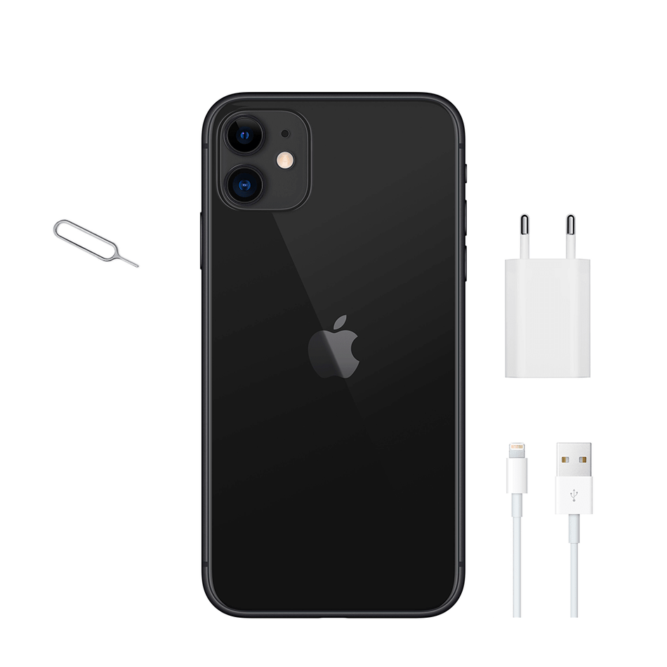 Б/У Apple iPhone 11 256Gb Black (MWLL2)
