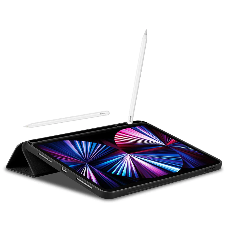 Чехол для iPad Pro 11"(2020, 2021, 2022) Spigen Urban Fit, Black (ACS01054)