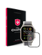 Захисне скло для Watch Ultra 49mm +Neu Chatel Corning Gorilla HD Glass Protector (Black)