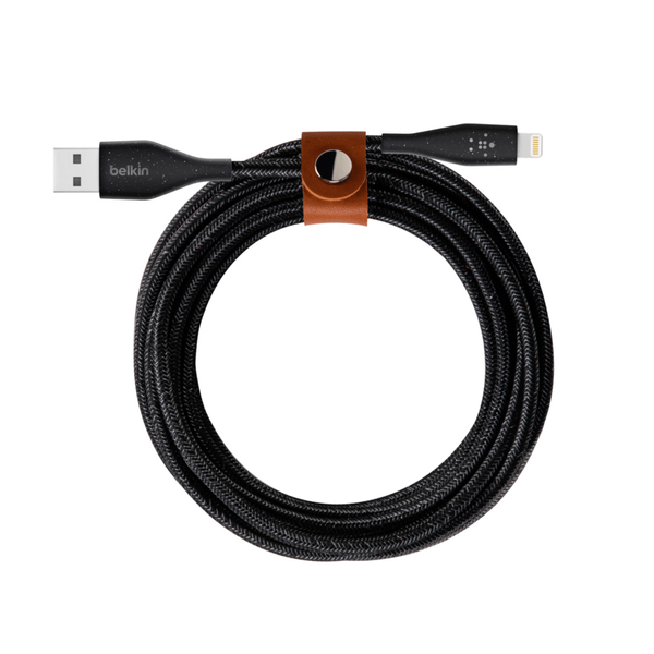 Кабель Belkin DuraTeck Plus Lightning to USB - A Cable 1.2m ( Black ) Black (005560)