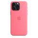 Чохол для iPhone 15 Pro Max Apple Silicone Case with MagSafe - Pink (MWNN3)