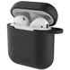 Чехол для AirPods Devia Naked Silicone with Loophole Series (Black)