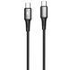 Кабель Proove WireX Type-C to Type-C 60W (1m) (Black) (CCWX60002201)