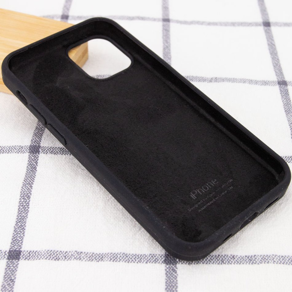 Чехол для iPhone 14 Pro OEM- Silicone Case (Black)